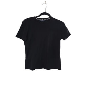 Jones New York Signature Black T-shirt Size Small
